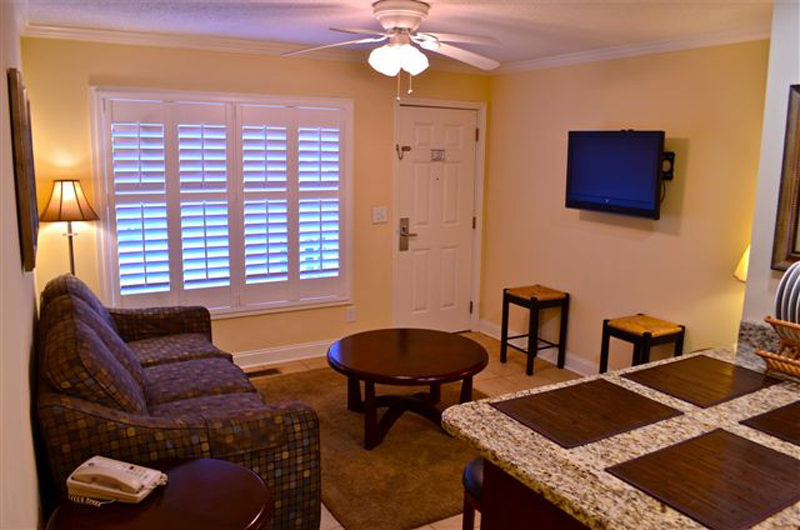 Beach House - One Bedroom (Type 23)  Living Area